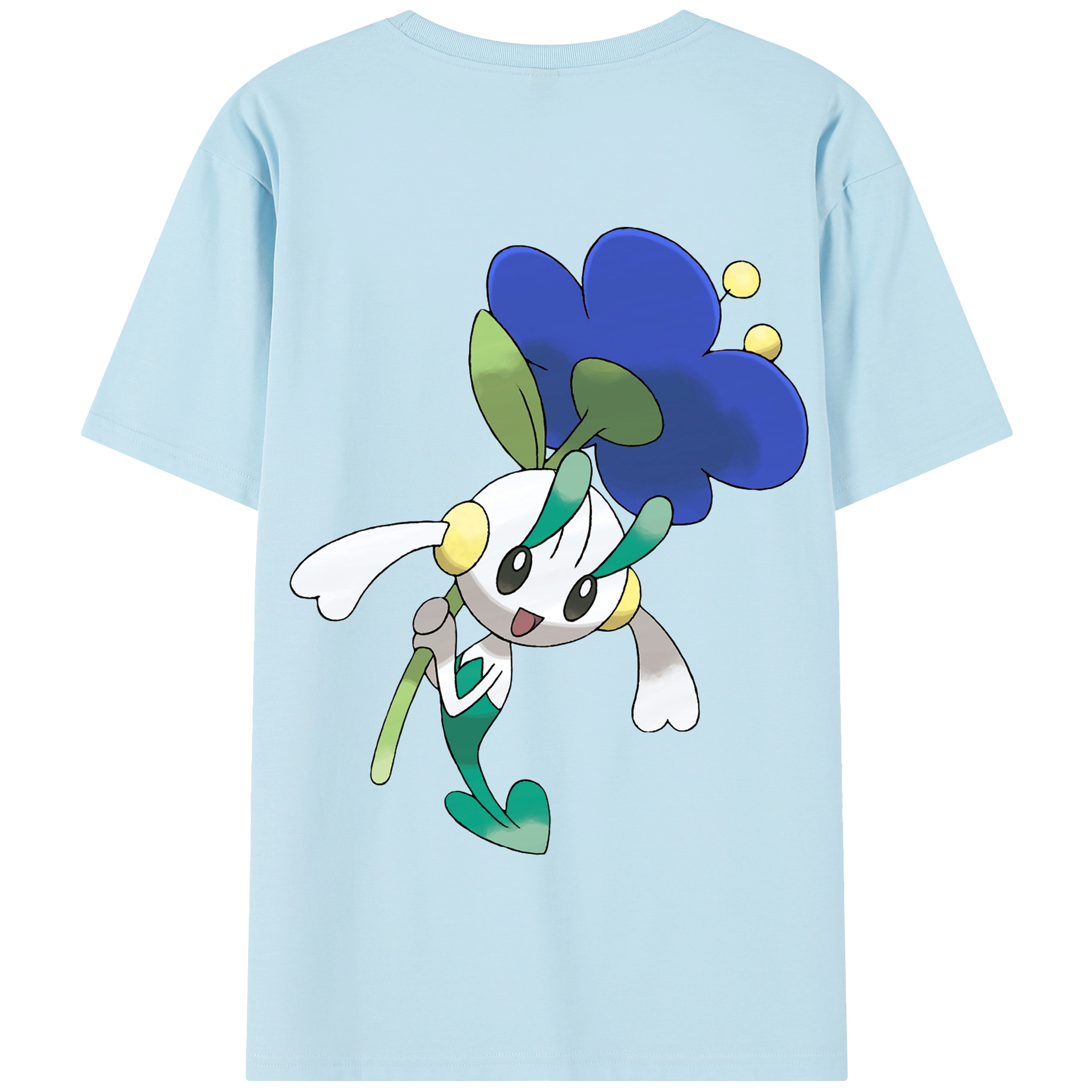 （画像用） ポケットモンスター Pokémon 綿100％半袖Tシャツ（背面プリント）